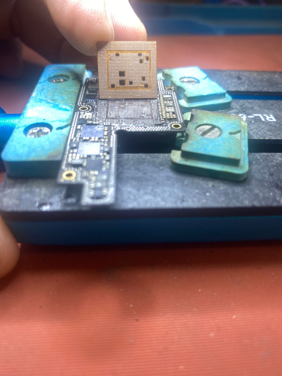 Reparación de placa